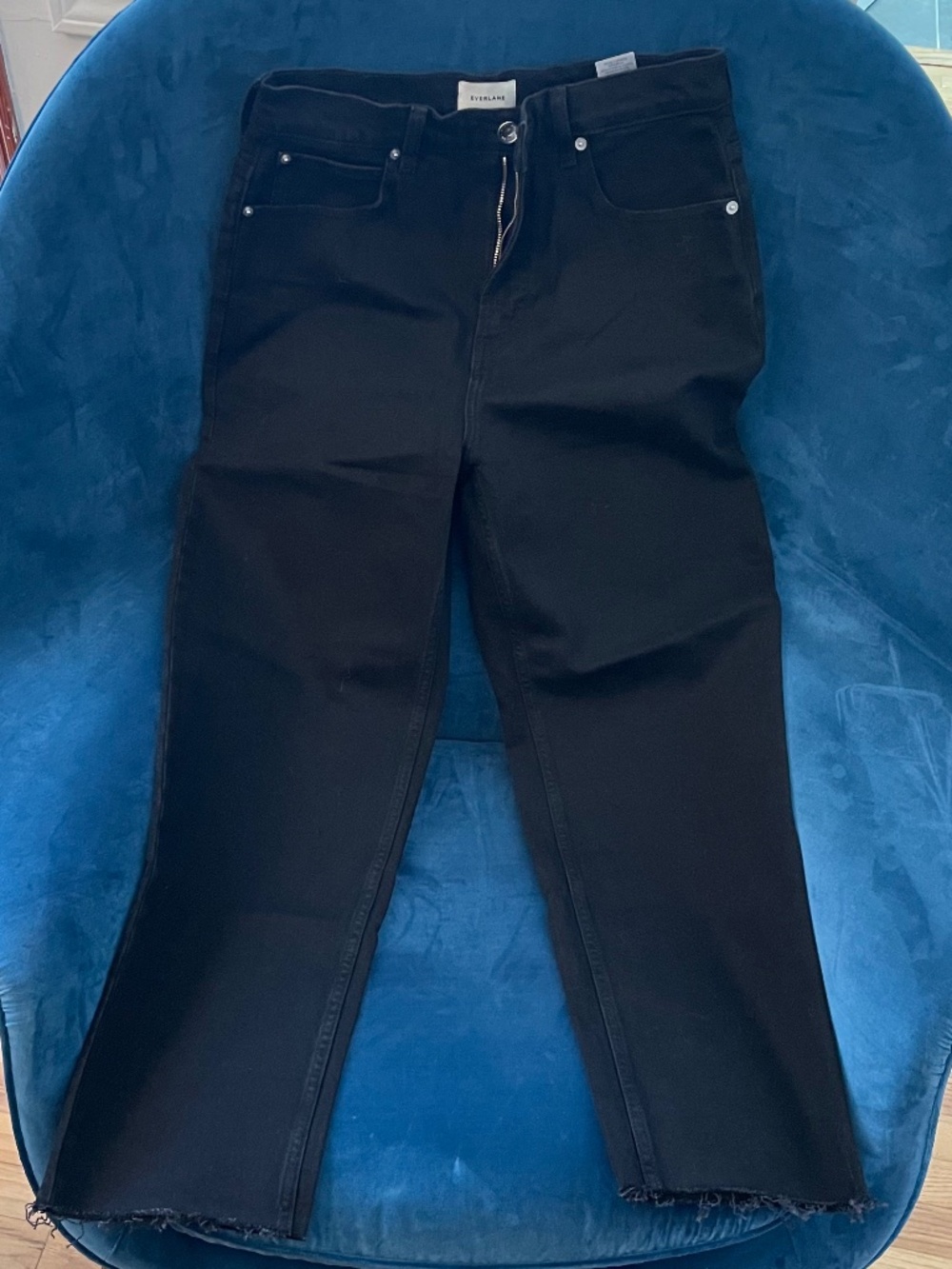 Everlane Way High Jean in Black Size 29